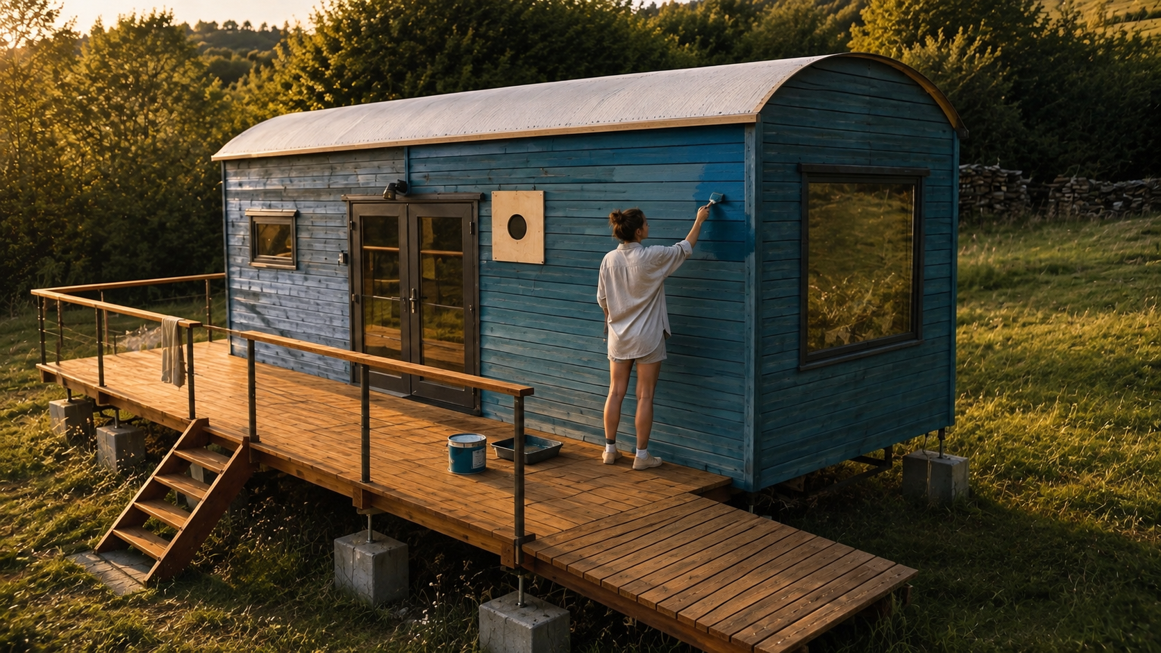 Tiny house na přívěsu